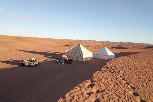 Sahara camel trekking tour