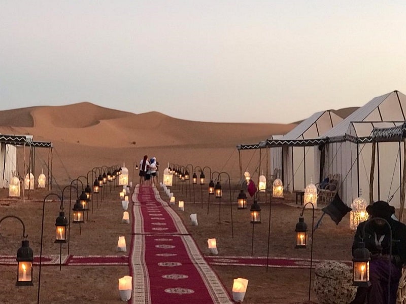 Erg Chigaga desert camp