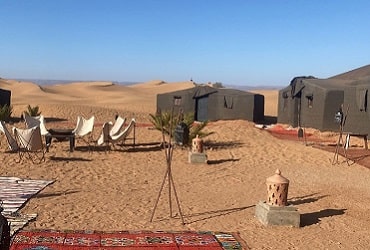 Sahara camp in M'hamid