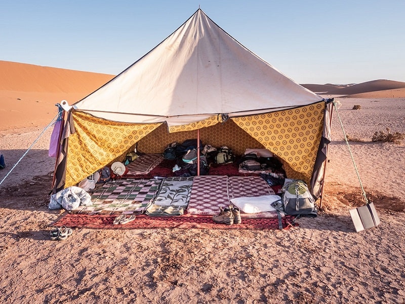 Morocco Sahara wild camp