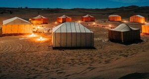 Desert camp Morocco Sahara