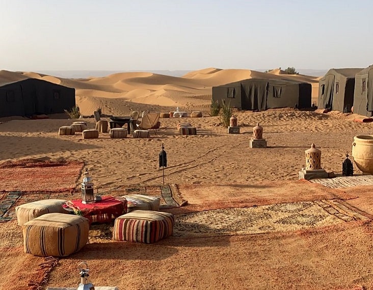 Morocco Sahara desert camp