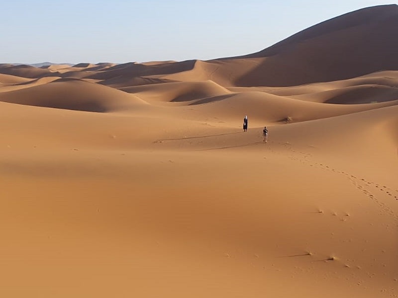 Morocco trek Sahara desert
